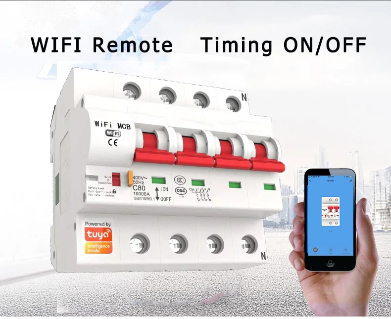 Tuya smart life 63a 4p wifi smart - Фотография_3
