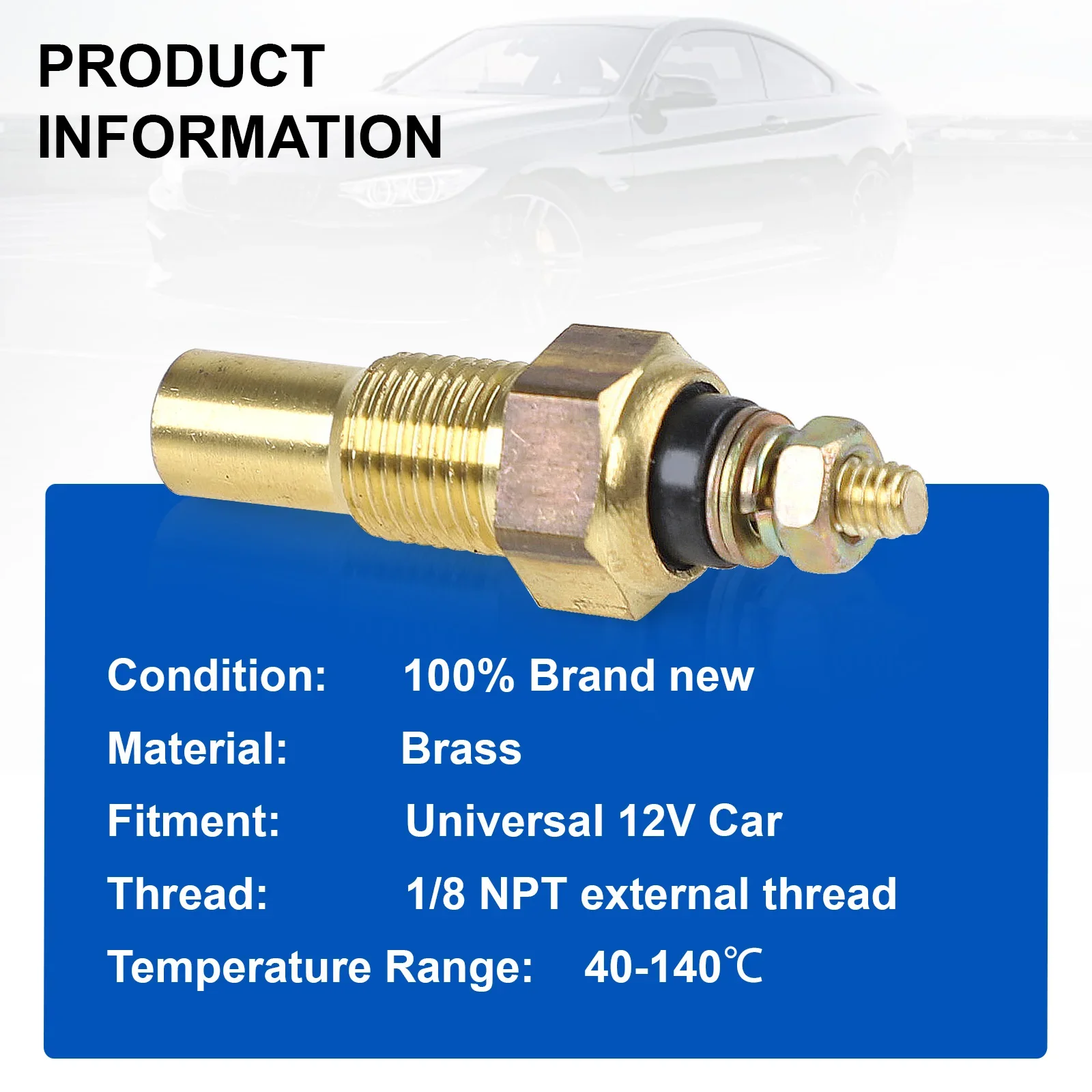 Универсальный датчик температуры масла для охлаждающей жидкости - Фотография_4