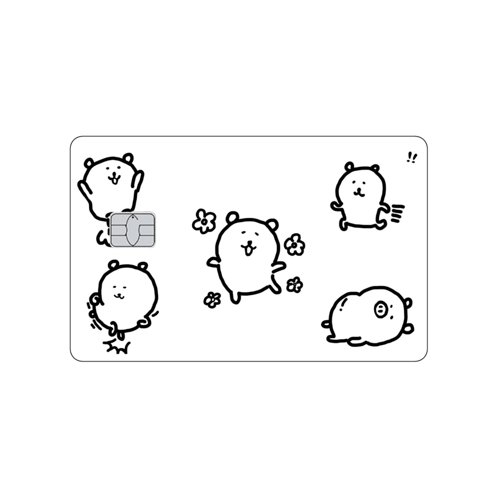 Мультяшные кредитные карты mogumogu joke bear - Фотография_6