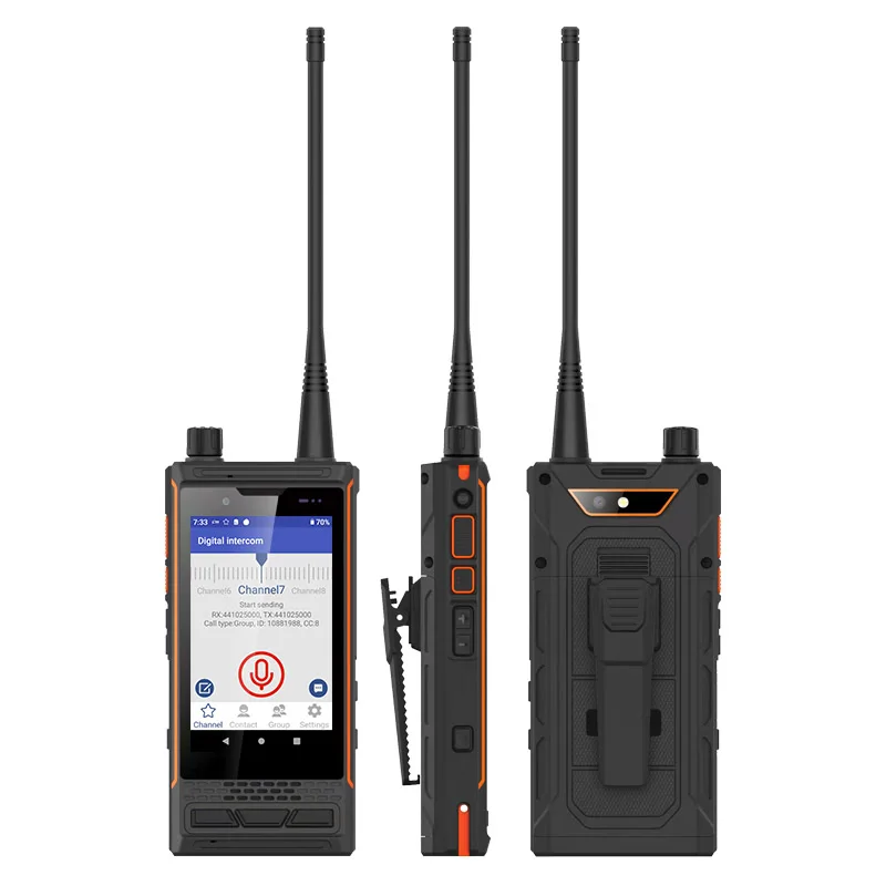 Uniwa p4 смартфон 4w dmr аналоговая - Фотография_2