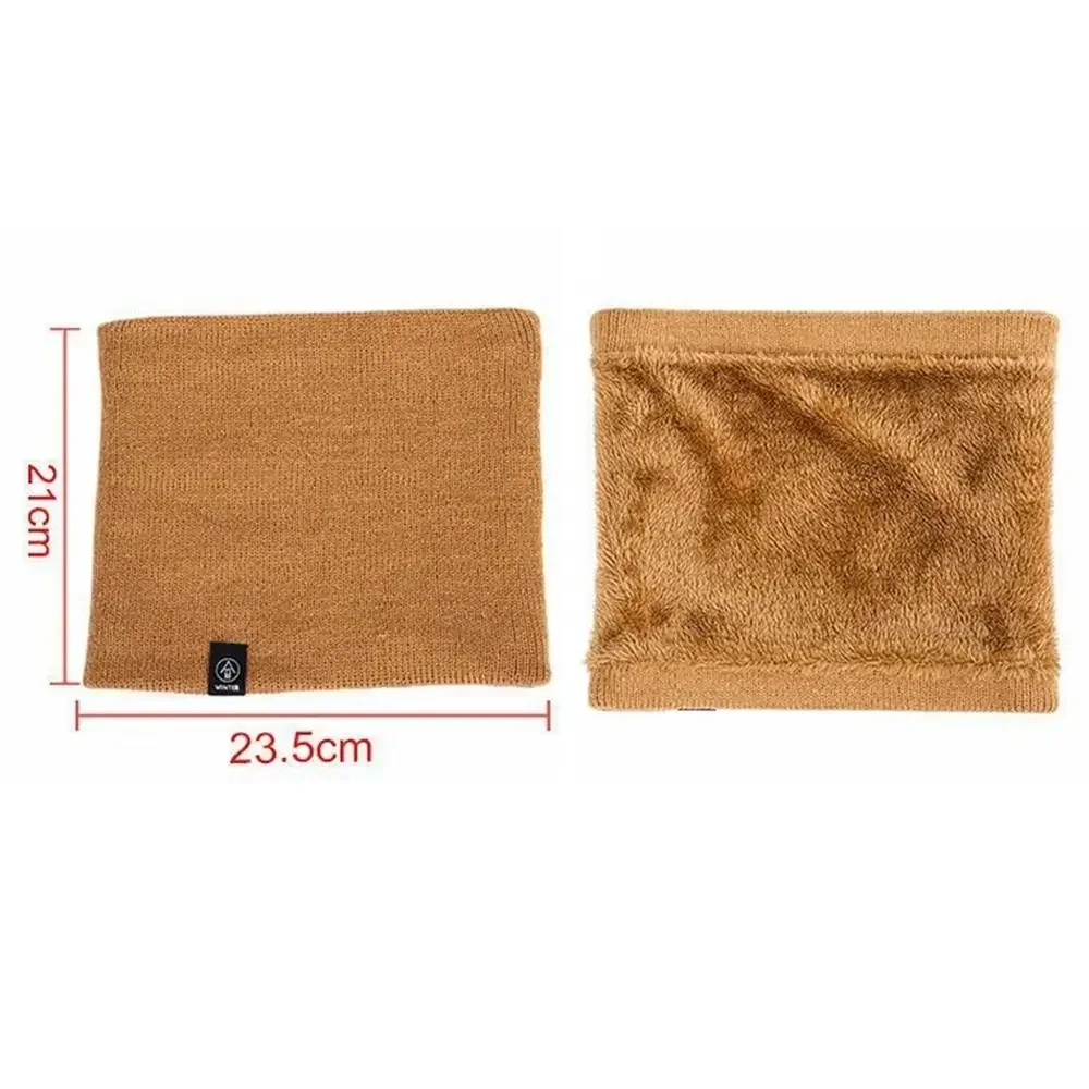 Теплый зимний шарф с кольцом для женщин и мужчин - Фотография_6