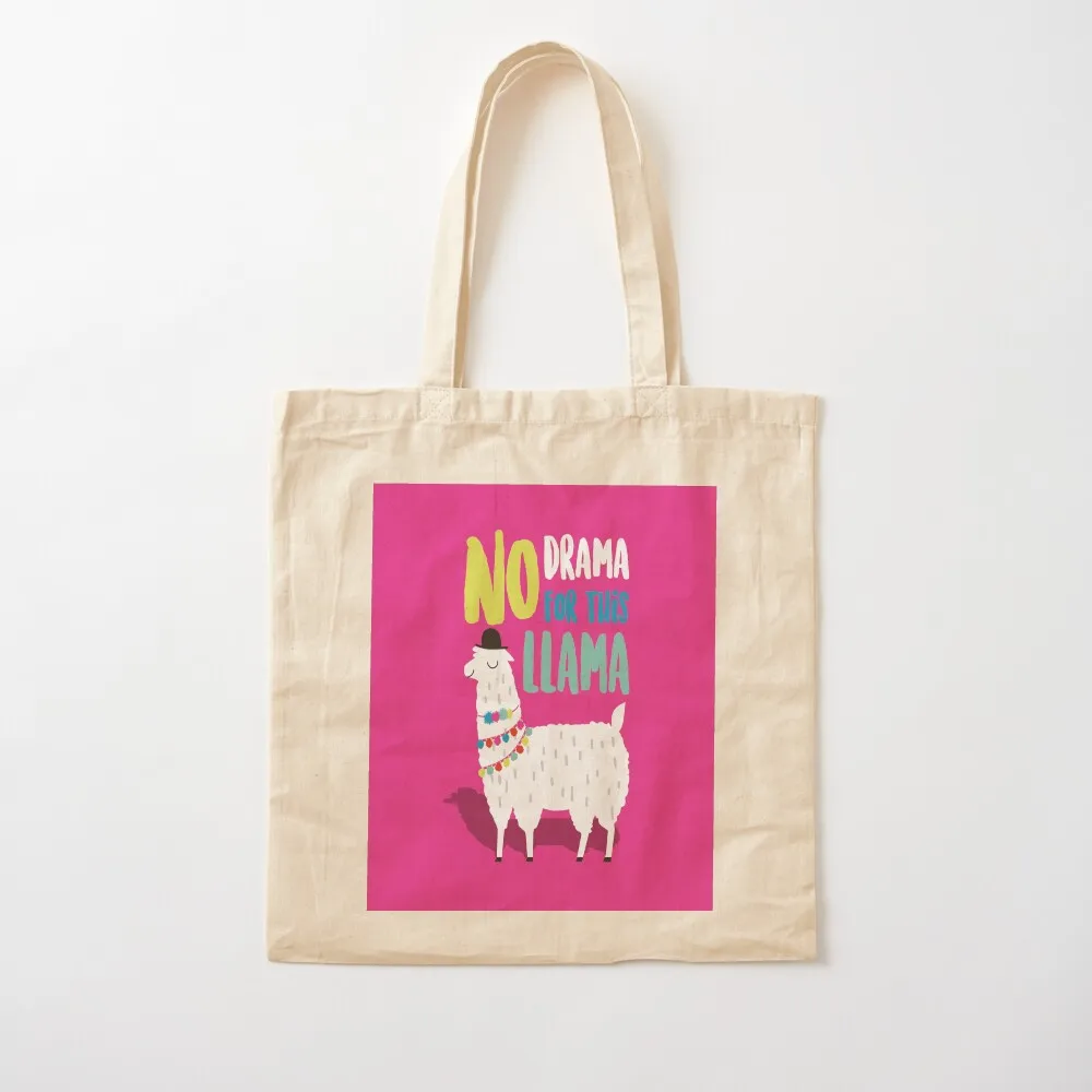 No drama for this llama tote bag - Фотография_2