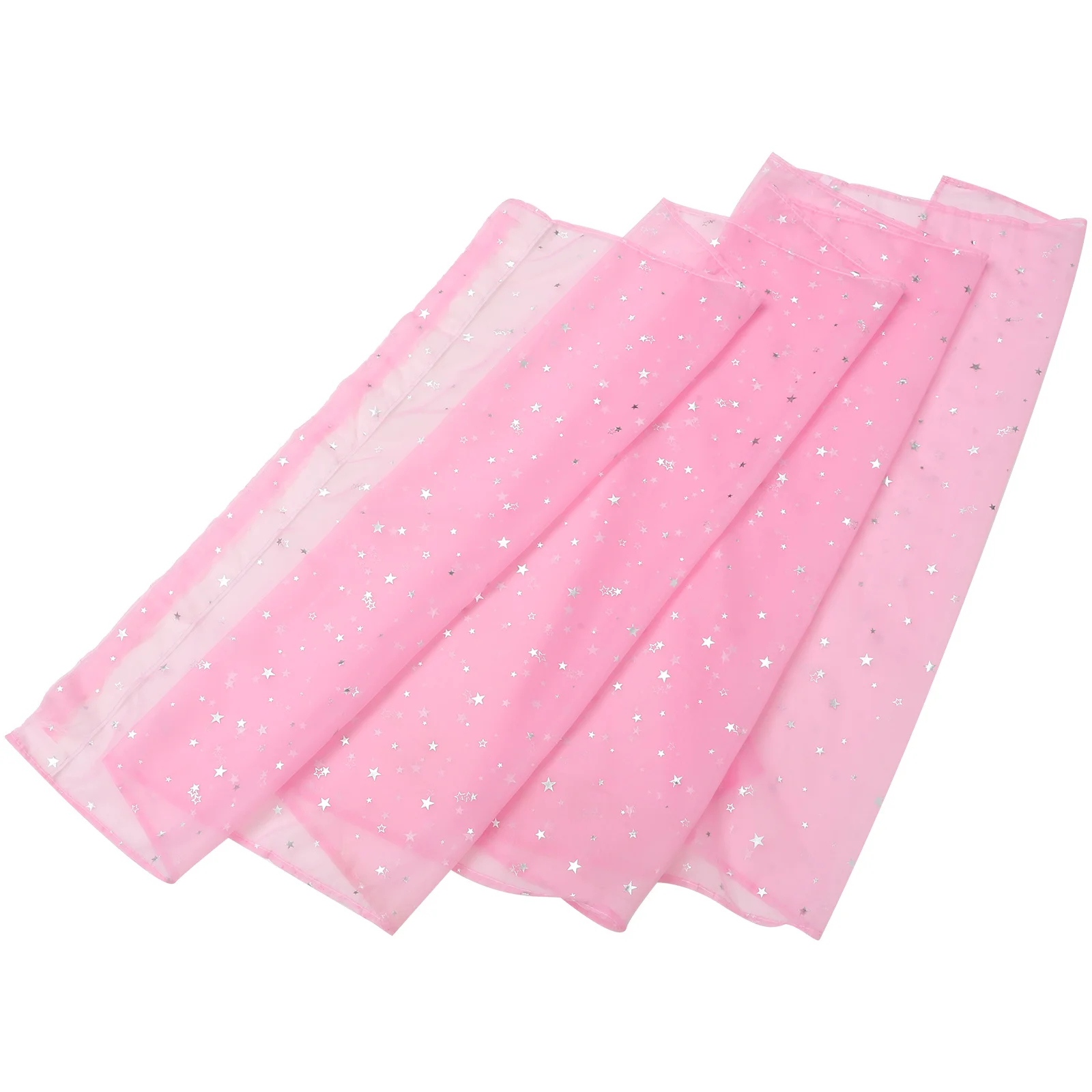 Прозрачная занавеска с рисунком звезд - Фотография_6