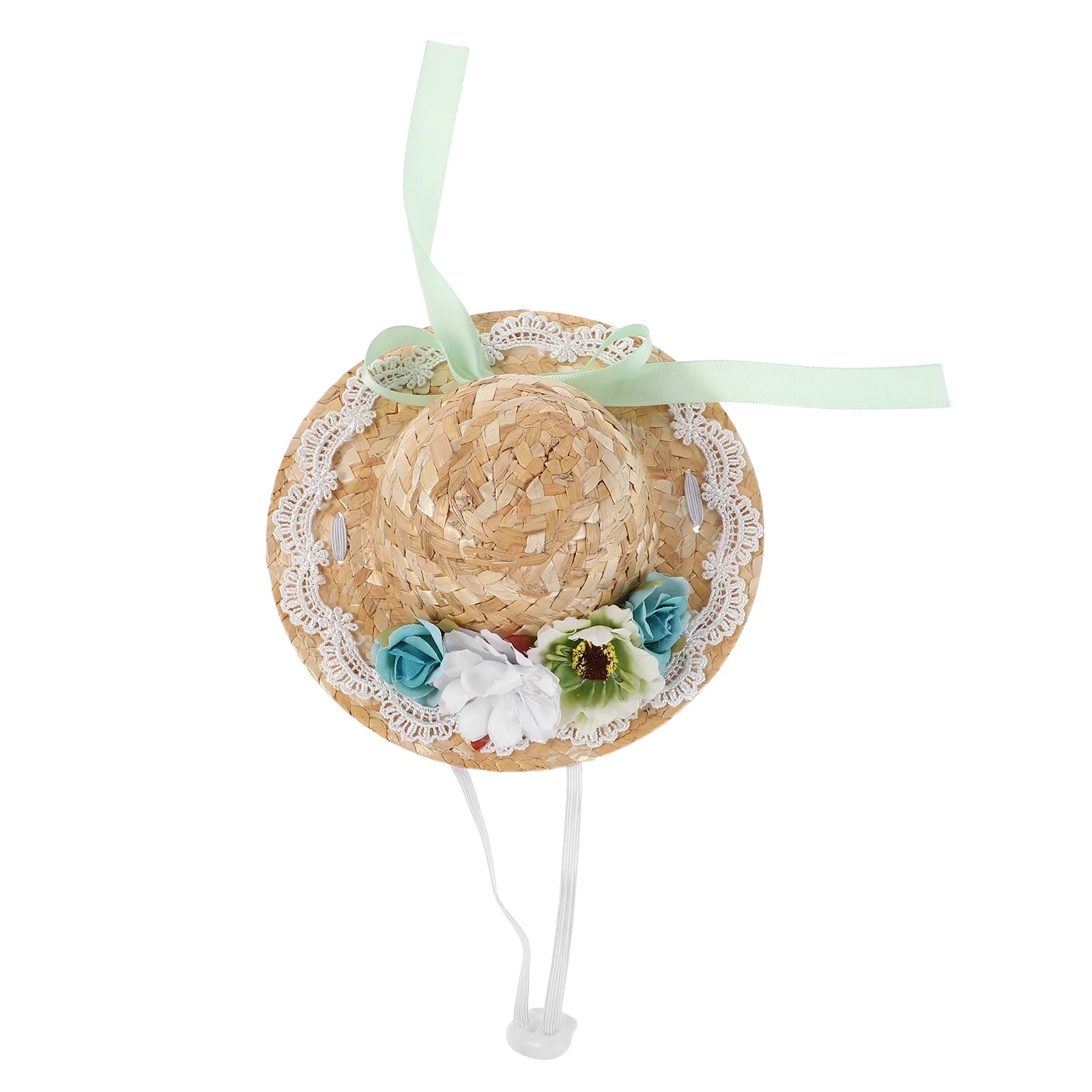 Мини-соломенная шляпа для поделок - Фотография_4