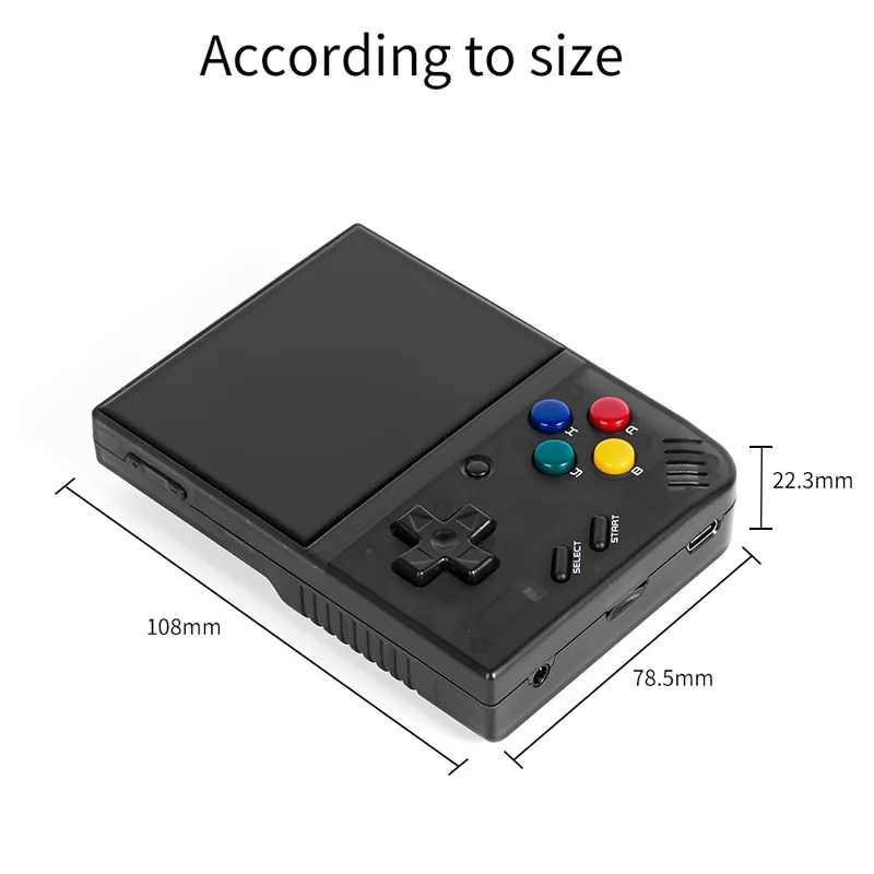 Портативная портативная игровая консоль miyoo mini plus в стиле ретро - Фотография_5