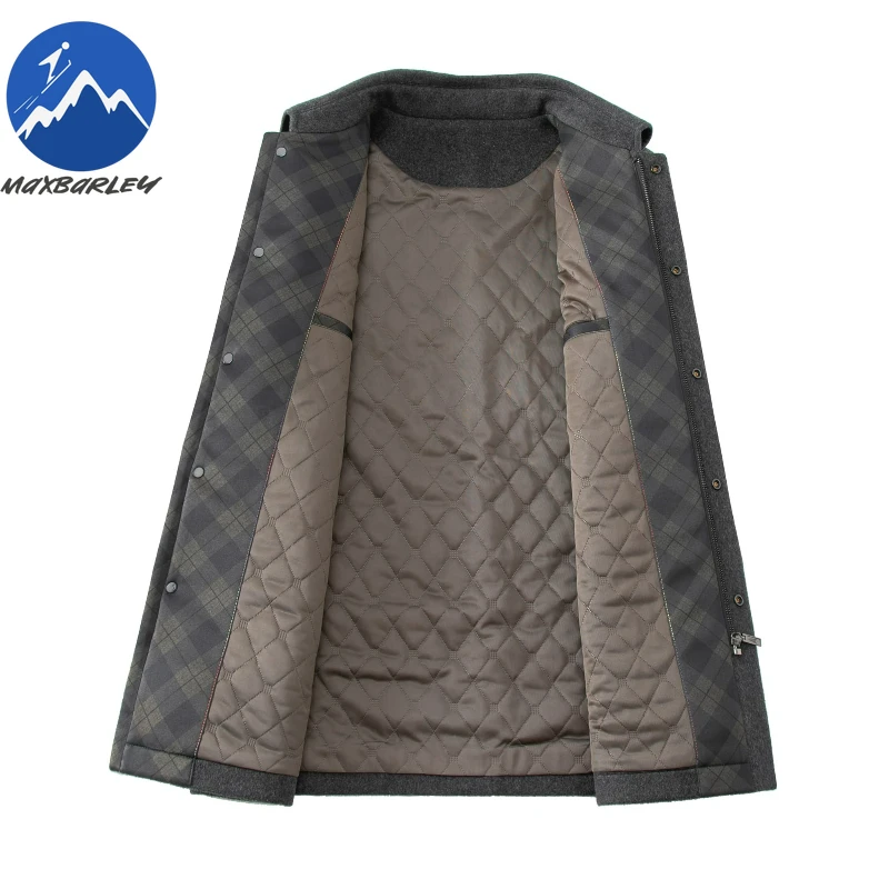 Мужская шерстяная куртка maxbarley - Фотография_4