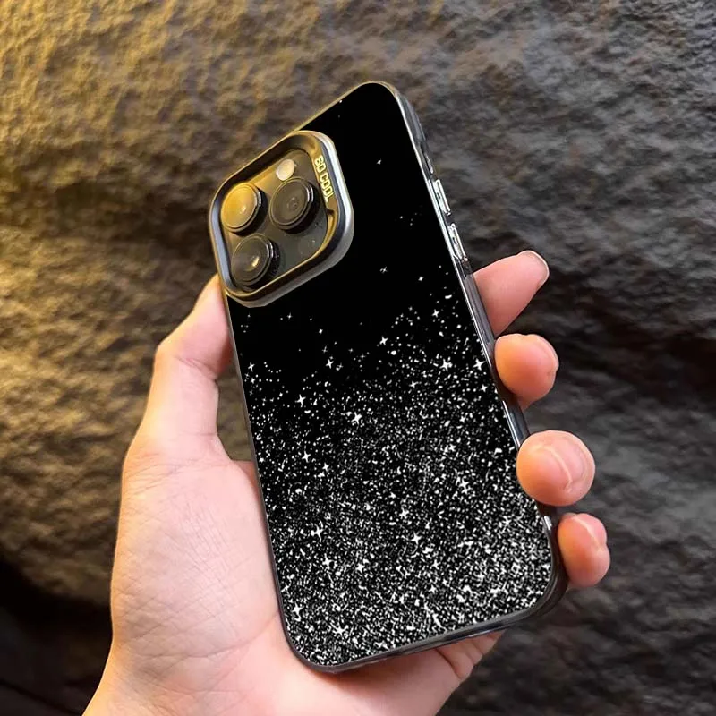 Чехол для телефона с узором «темное звездное небо» для iphone 16 - Фотография_3