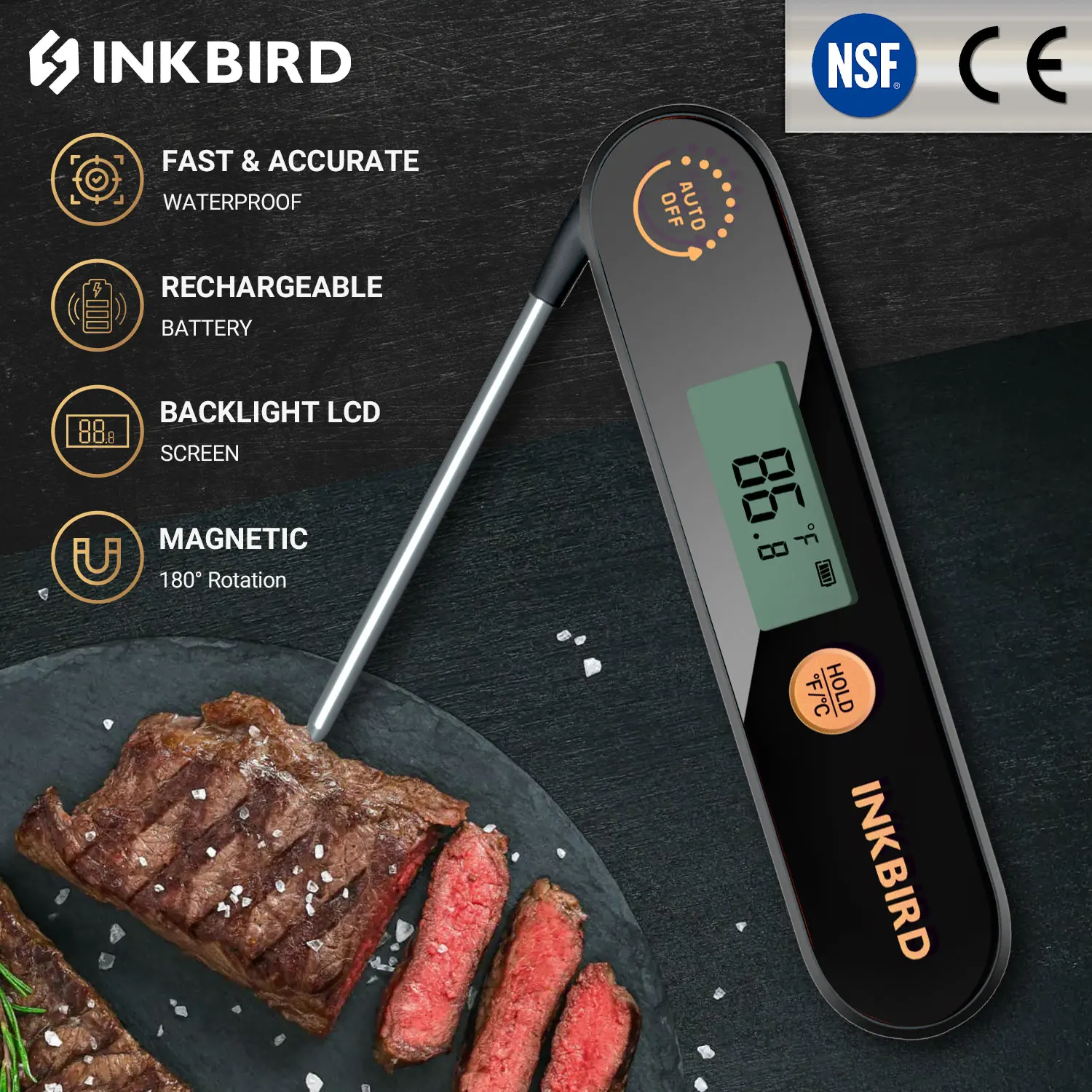 Inkbird iht-1x термометр для мяса - Фотография_3