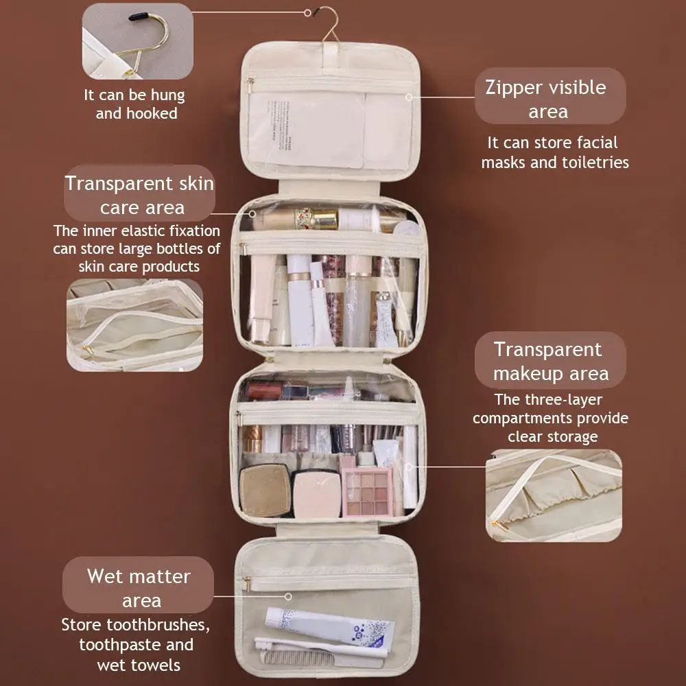 Дорожная сумка для хранения туалетных принадлежностей