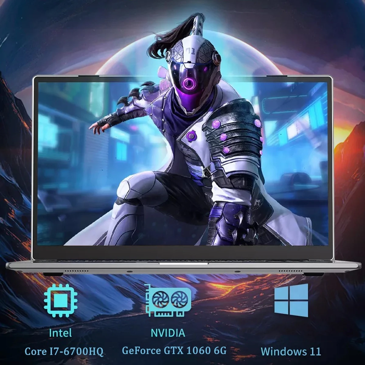 Игровой ноутбук akpad 16 дюймов