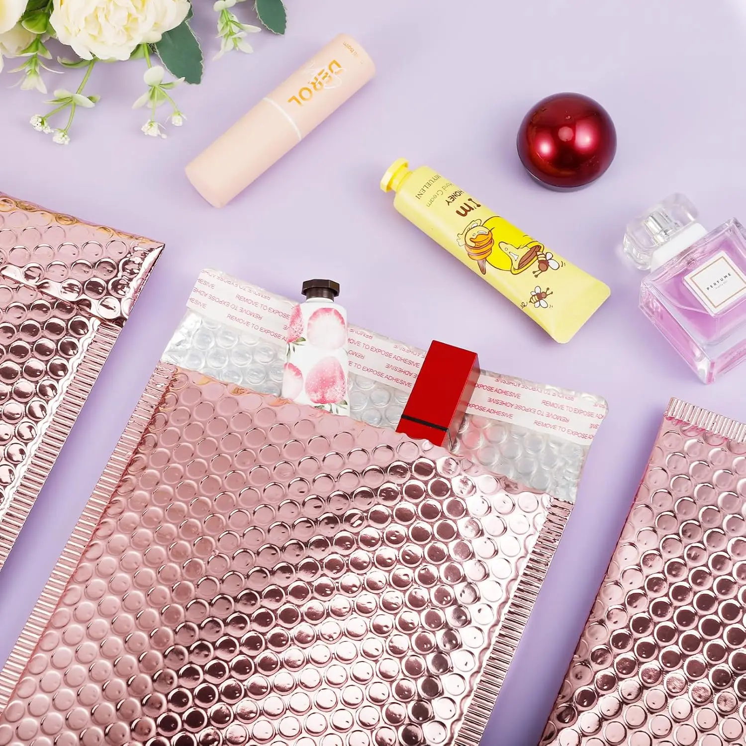 Голографические почтовые конверты с пузырьками - Фотография_6