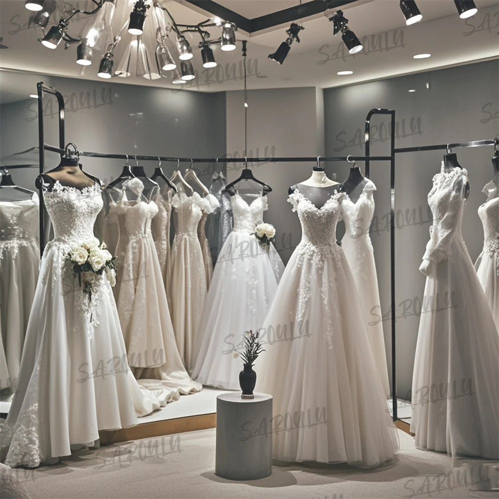 Многоярусное свадебное платье из органзы - Фотография_4