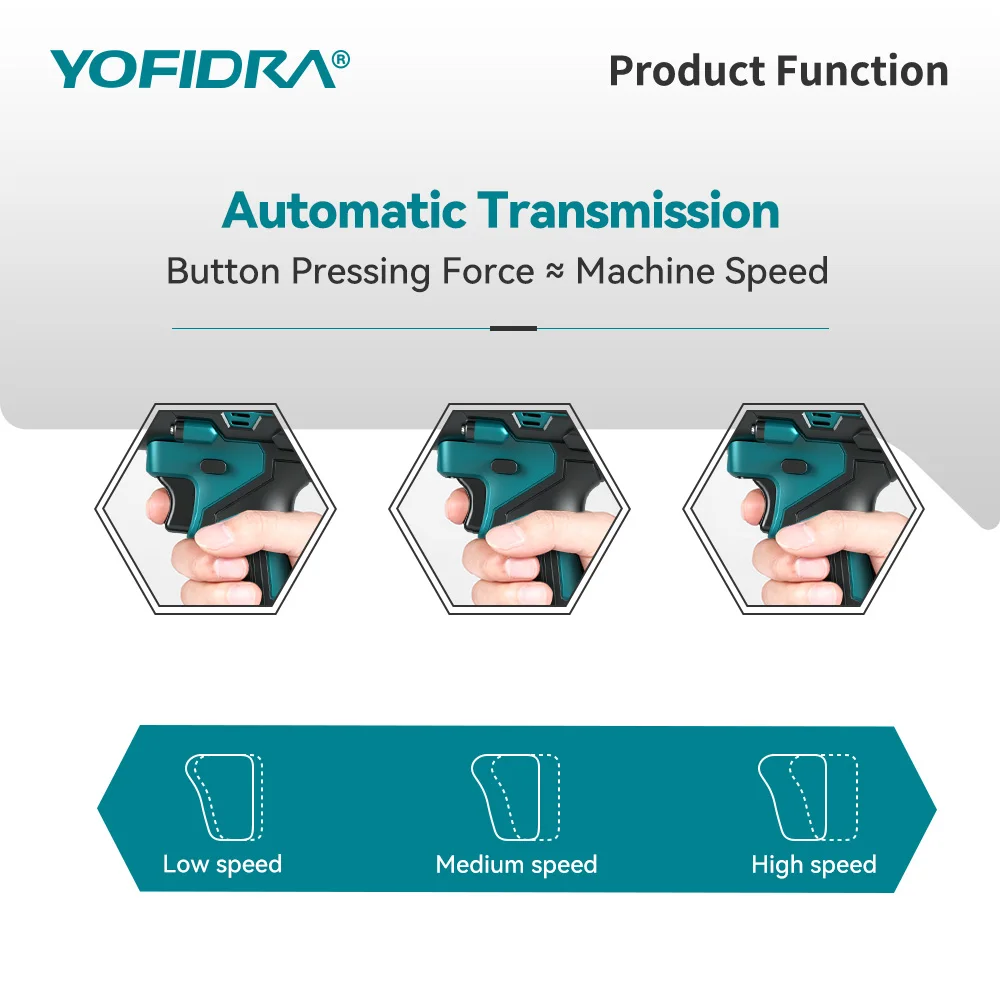 Yofidra бесщеточный электрический - Фотография_5