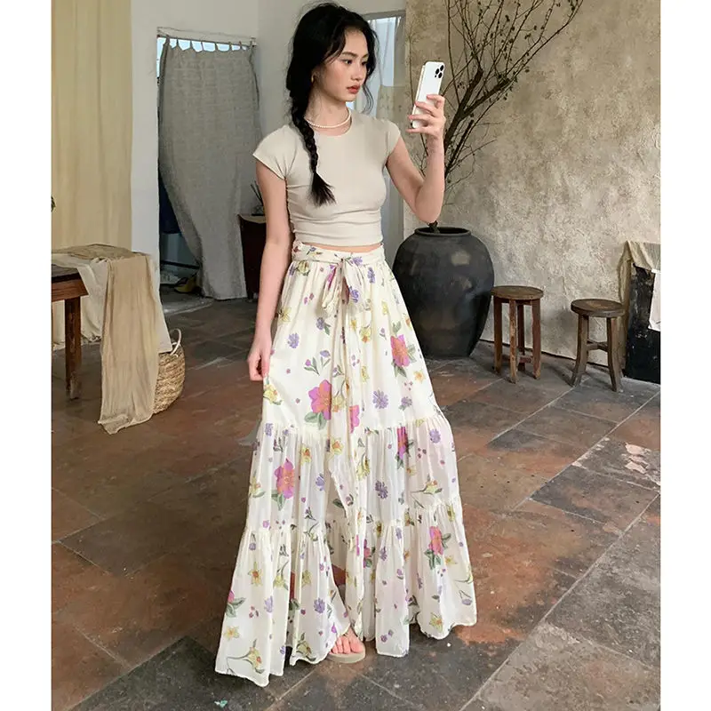 Новая юбка миди с французским принтом - Фотография_3