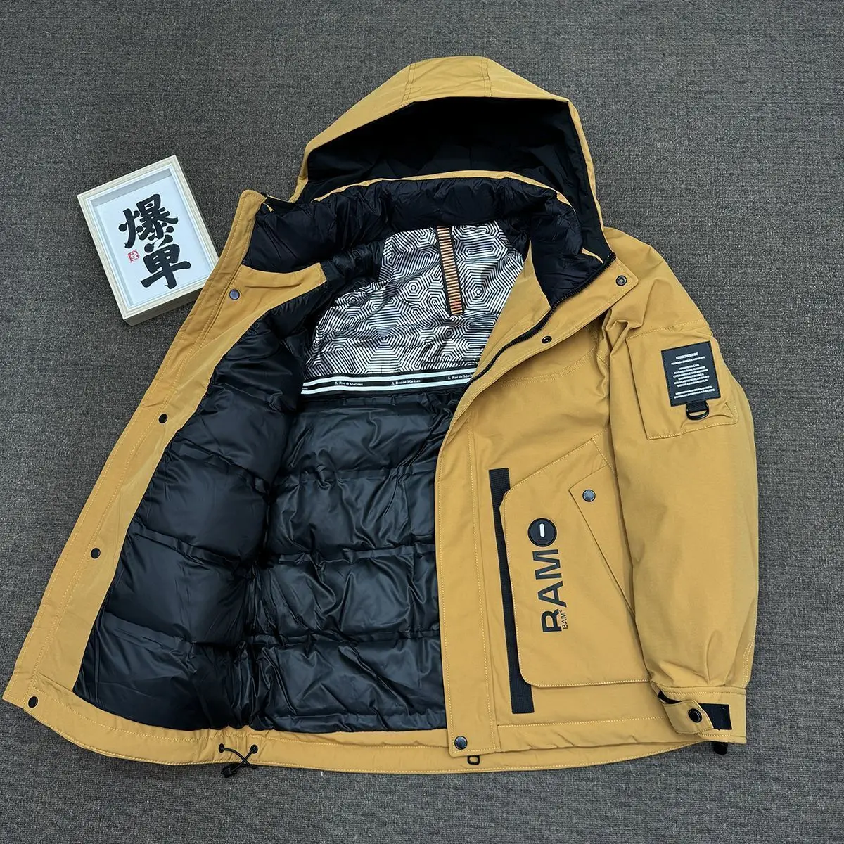 Роскошный элитный пуховик - Фотография_5