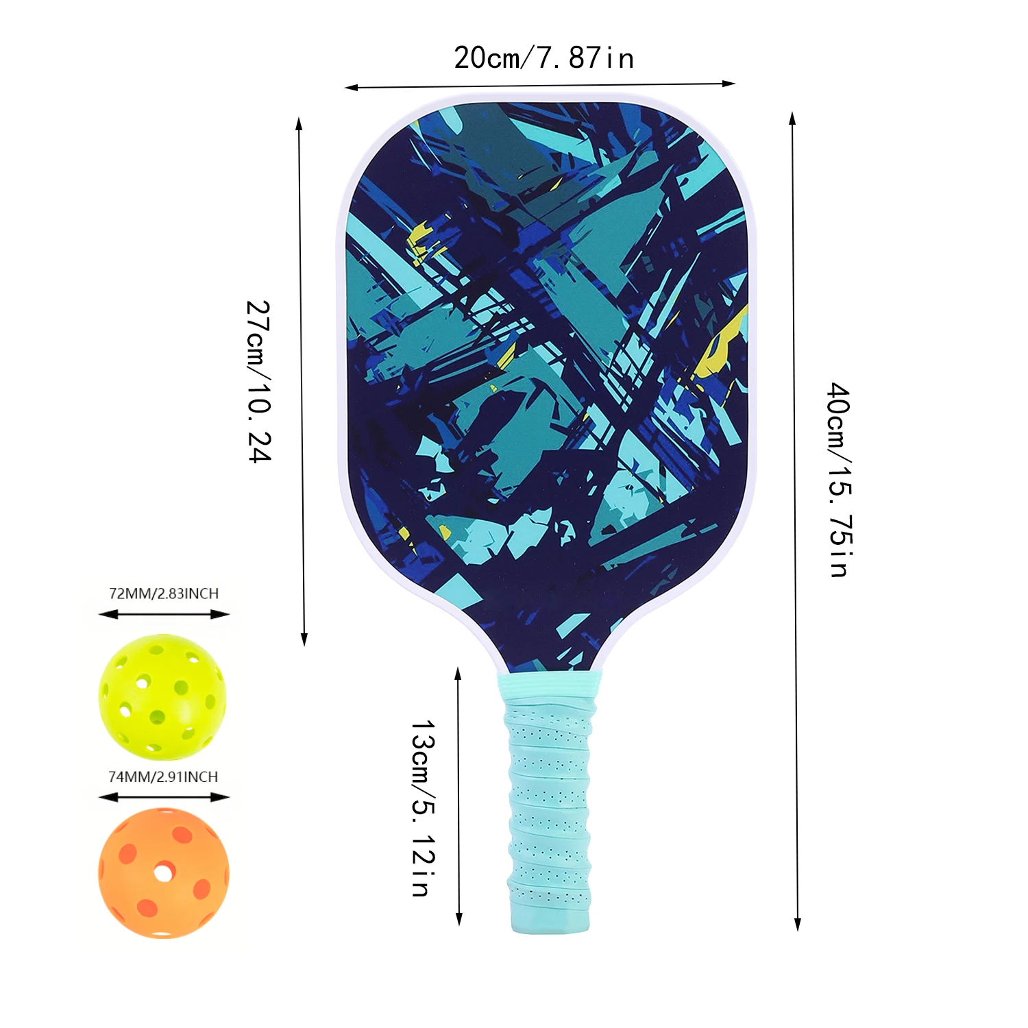 Pickleball paddle из углеродного волокна - Фотография_2