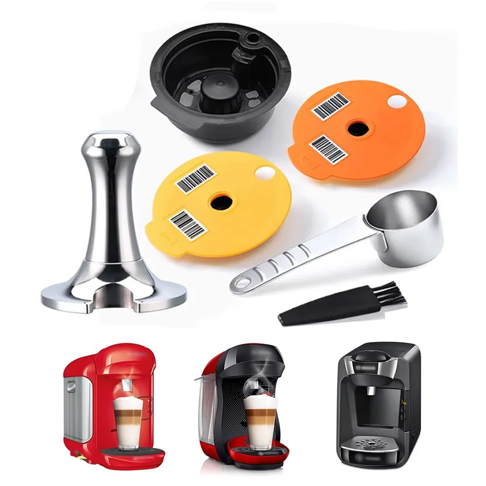 Многоразовые капсулы для кофе icafilas для капсул для кофе bosch tassimo