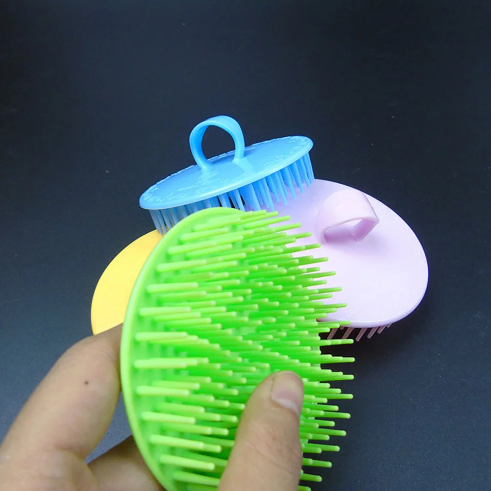 Щетка для массажа кожи головы для расчески из смолы для распутывания узлов - Фотография_6