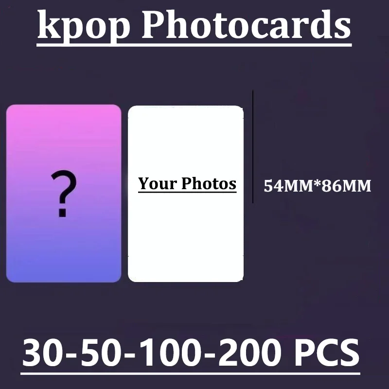 Пользовательские фотокарты kpop - Фотография_4