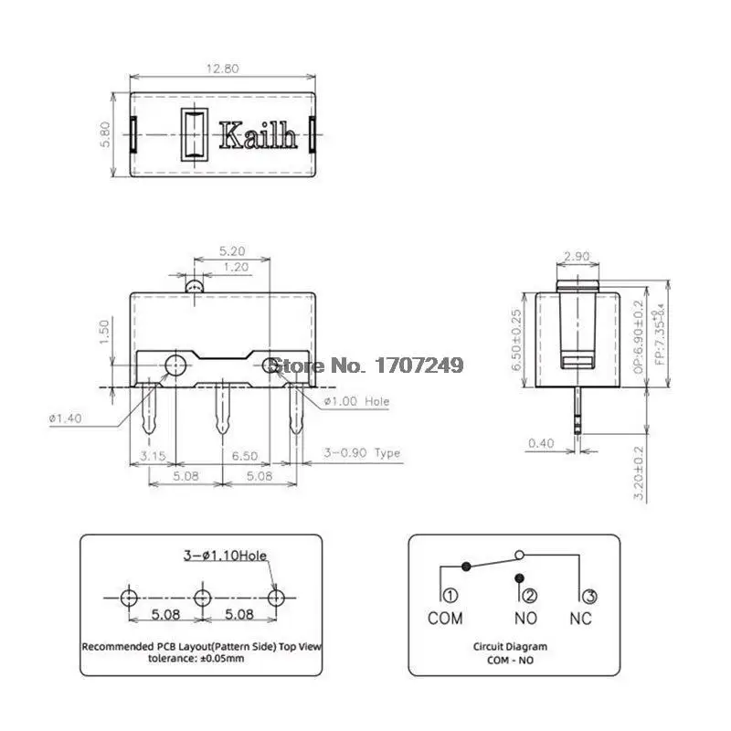 Новый микропереключатель kailh gm 8 - Фотография_6