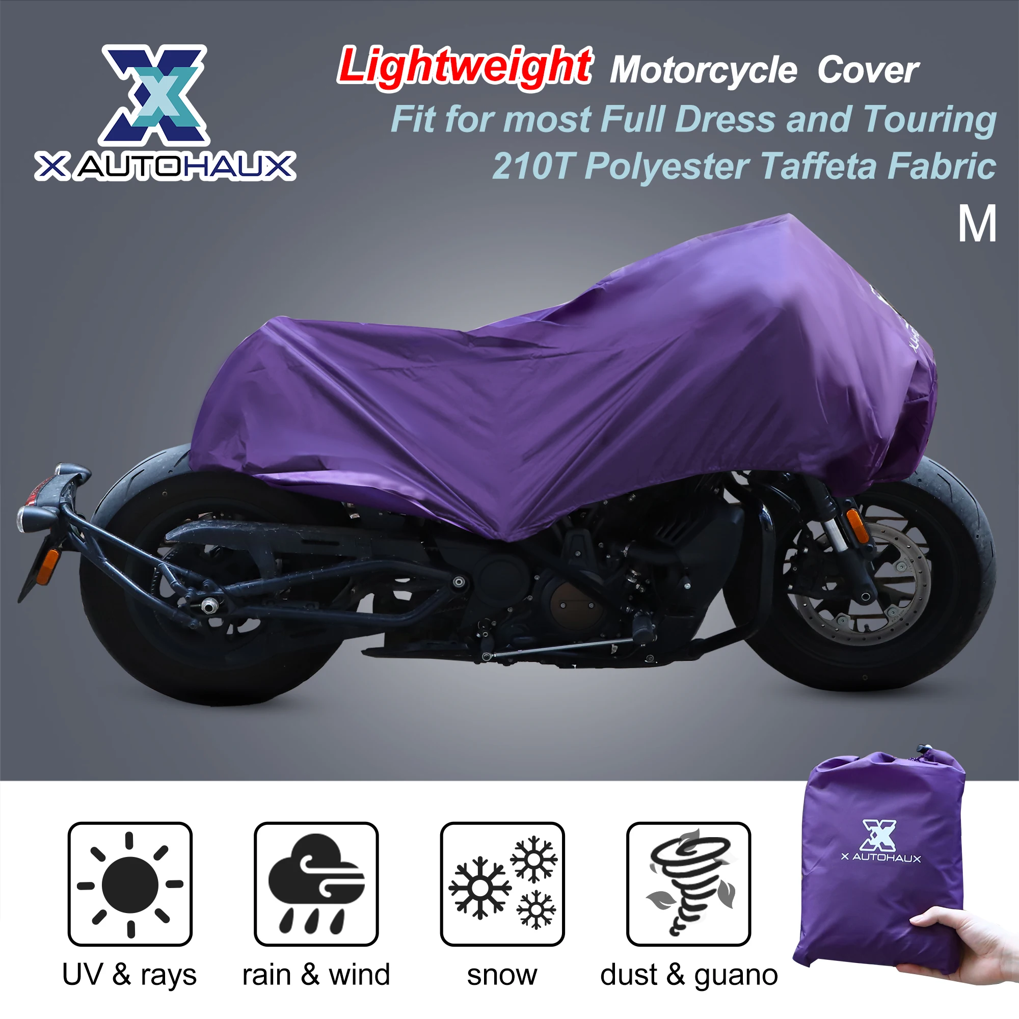 X autohaux m l xl чехол для мотоцикла