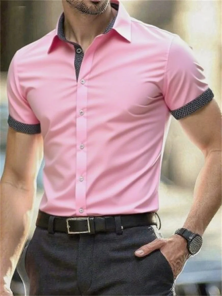 Мужская рубашка с короткими рукавами - Фотография_6