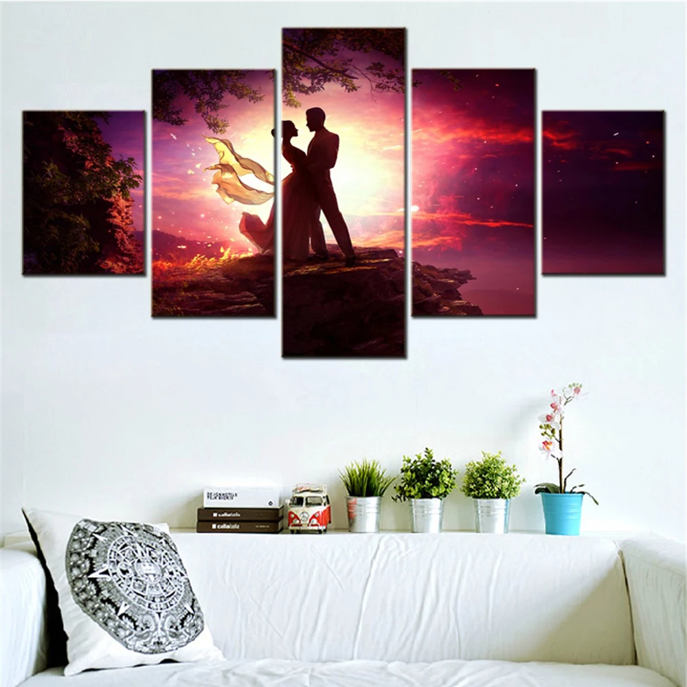 Настенное искусство холст любовь