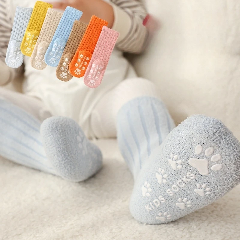 Теплые детские носки до середины икры - Фотография_5