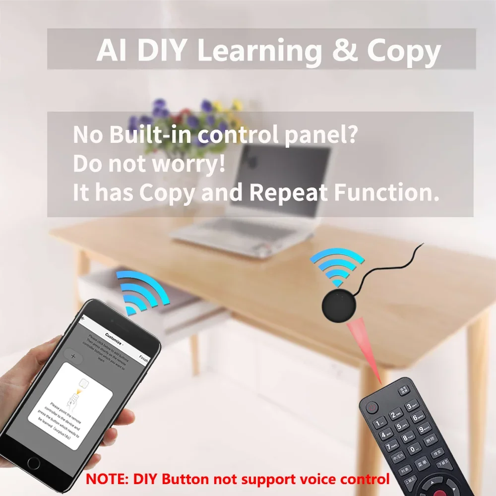 Tuya smart wifi универсальный ик-пульт - Фотография_6