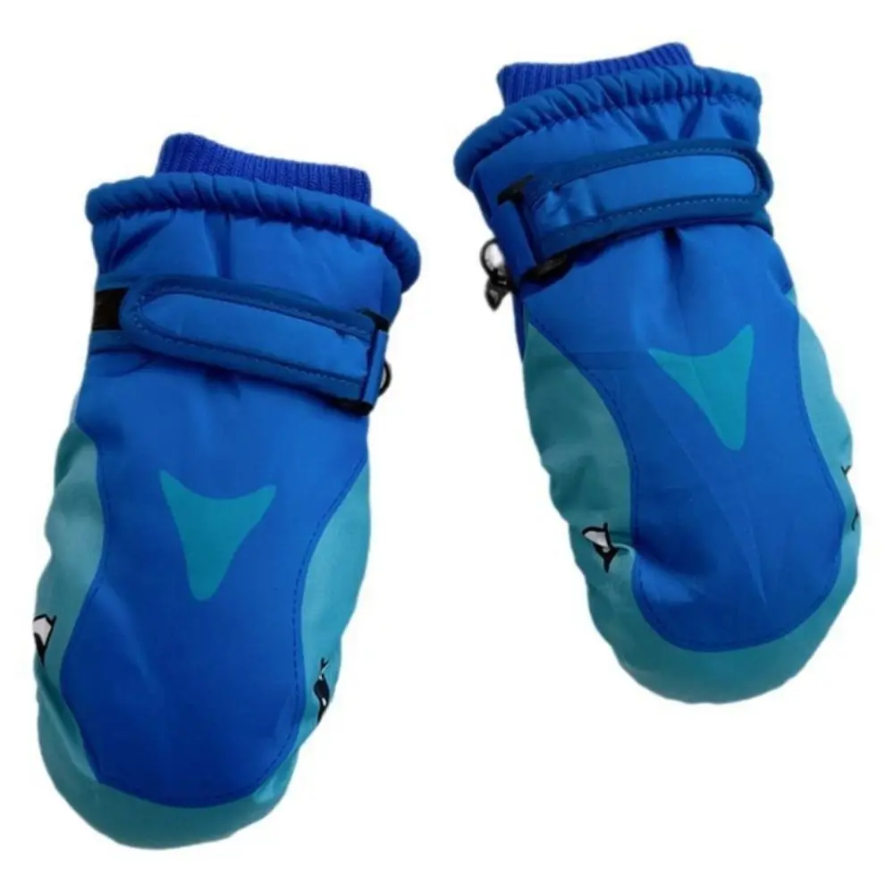 Регулируемые детские лыжные перчатки с героями мультфильмов - Фотография_4