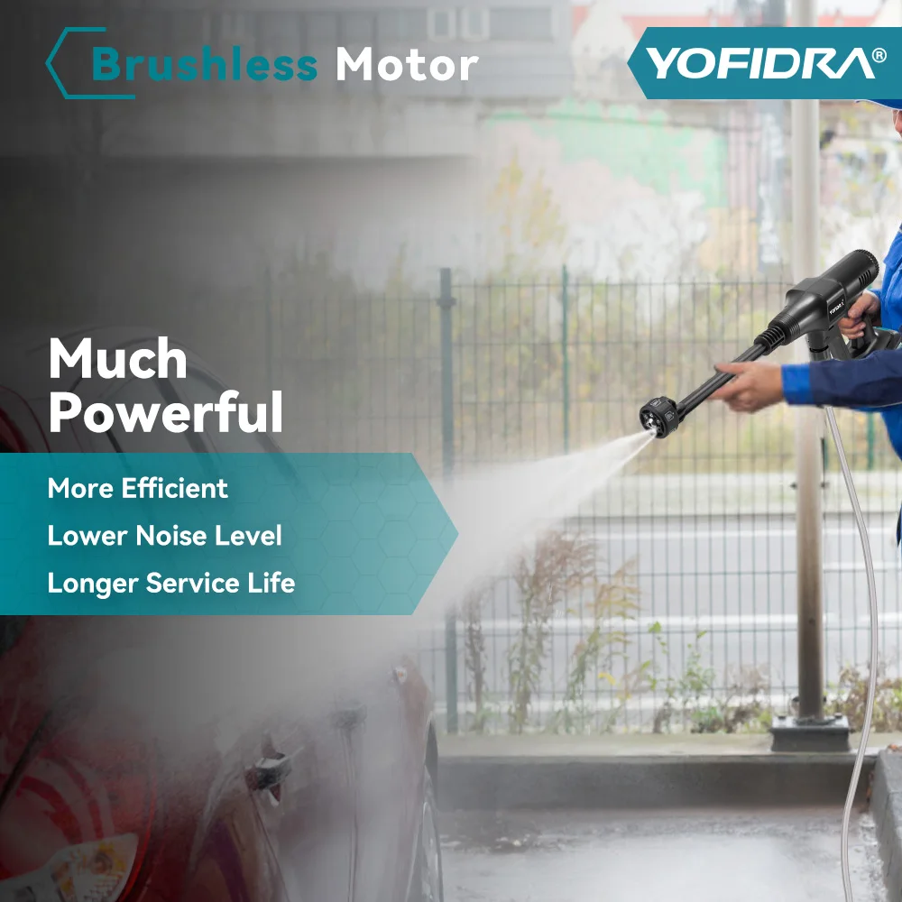 Yofidra 200 бар бесщеточный пистолет - Фотография_2