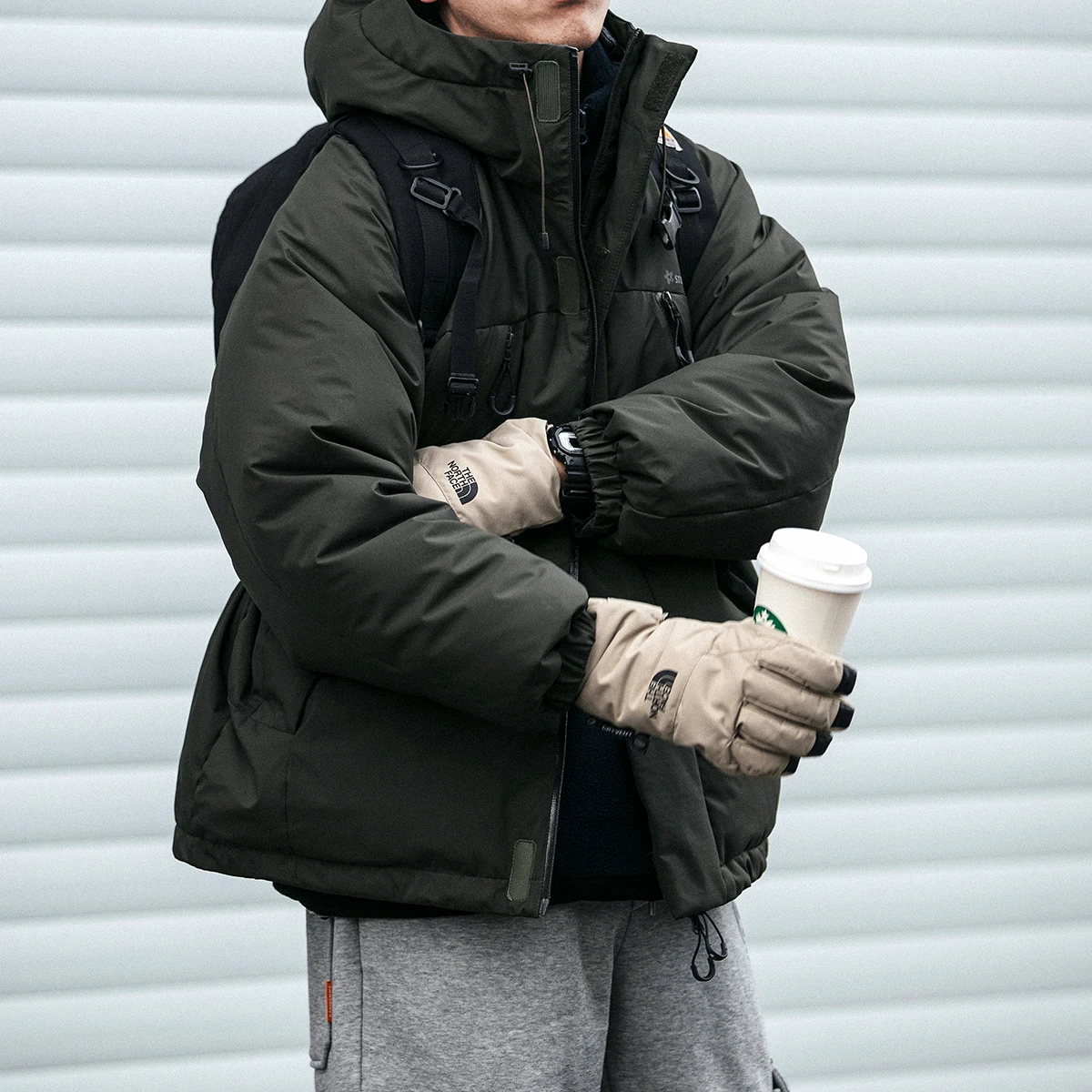 Зимняя японская высококачественная пуховая куртка в стиле ретро - Фотография_2