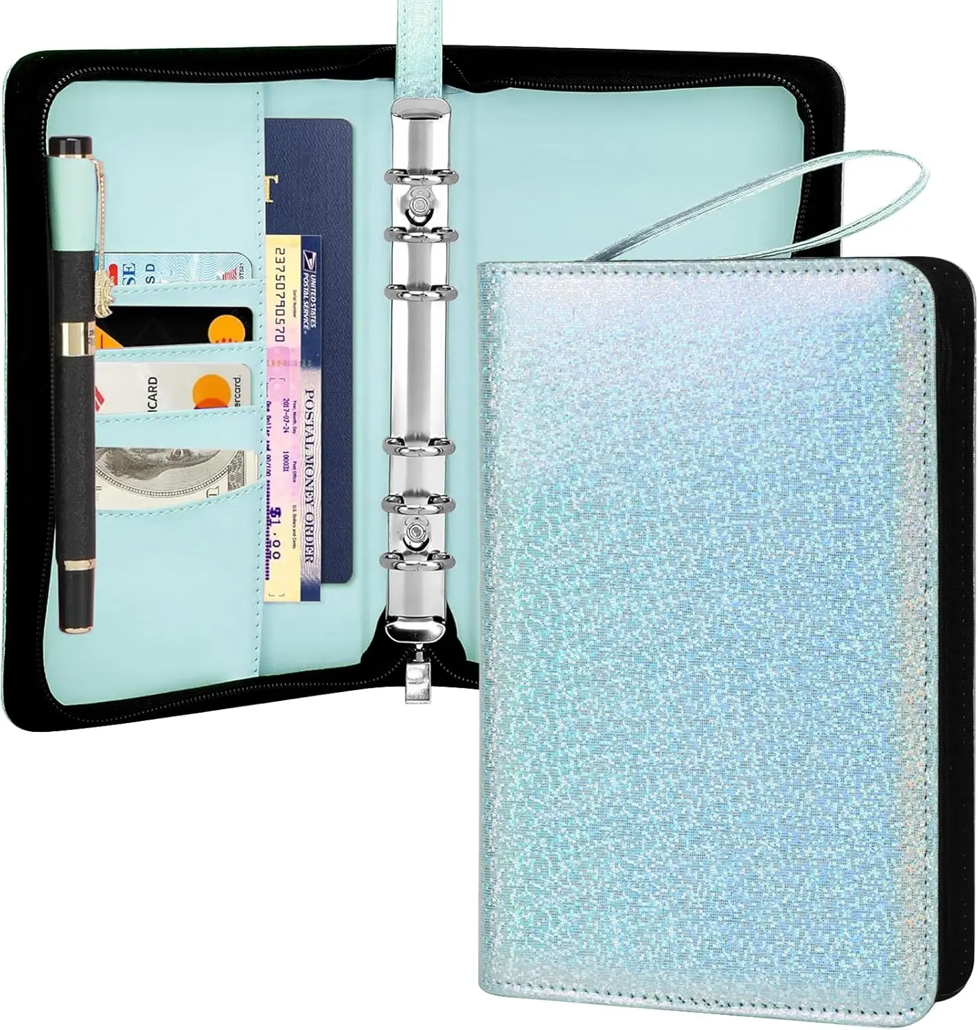 Бюджетная папка формата а6 на молнии - Фотография_2