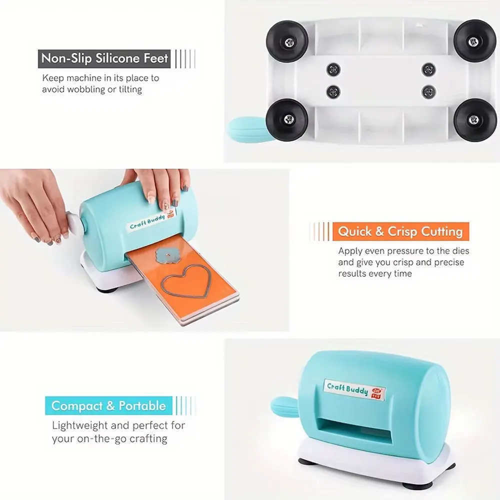 5-цветная машина для высечки и тиснения для скрапбукинга craft buddy - Фотография_3