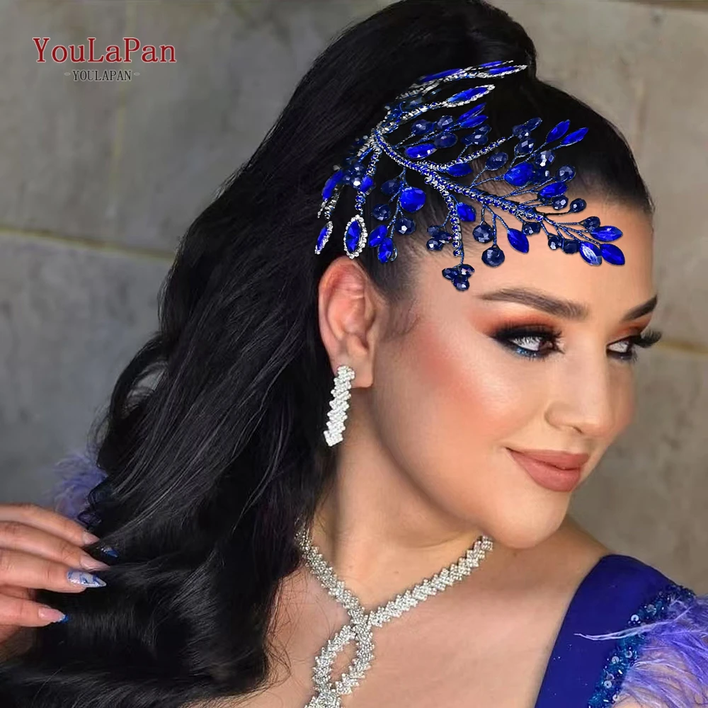 Topqueen свадебная повязка на голову со стразами - Фотография_6