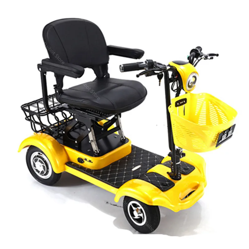 Складной электрический скутер для инвалидной коляски - Фотография_2