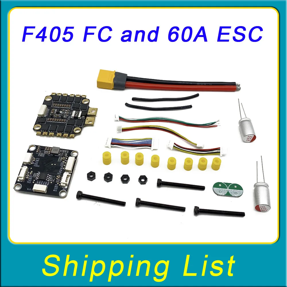 Slonwake f405 фильтр-контроллер f4 v3s plus fc + 60a 4в1 esc стоки 30 - Фотография_6