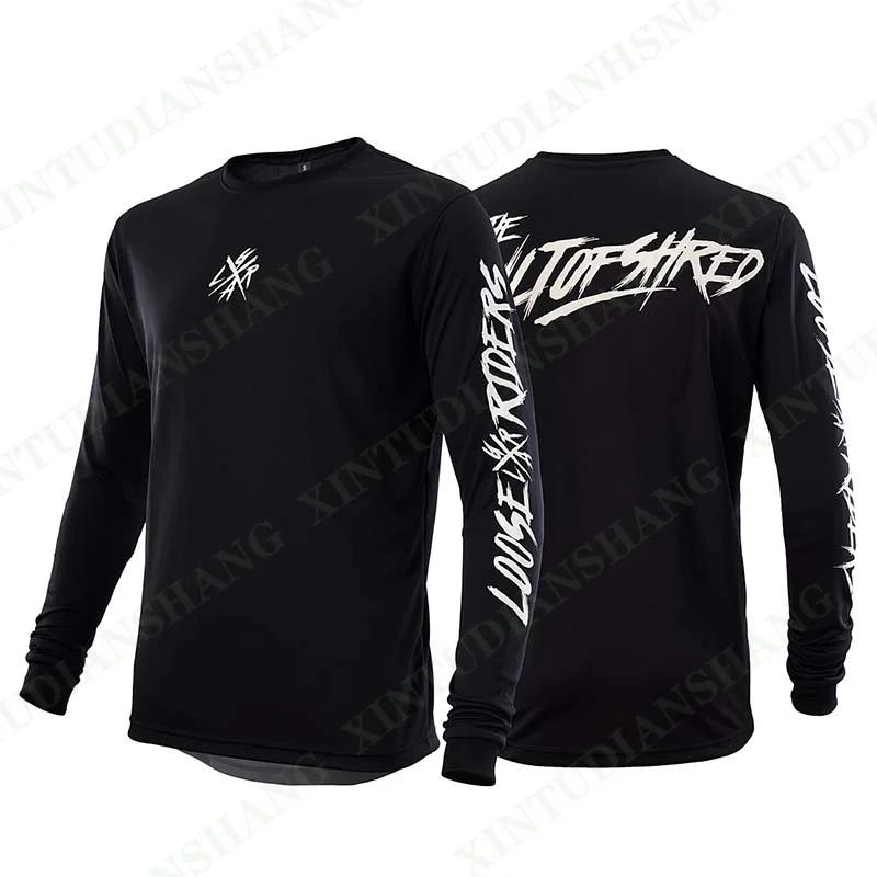 Мужские трикотажные изделия loose rider с длинным рукавом bmx enduro - Фотография_5