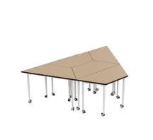 Американский современный классный стол и набор стульев - Фотография_6