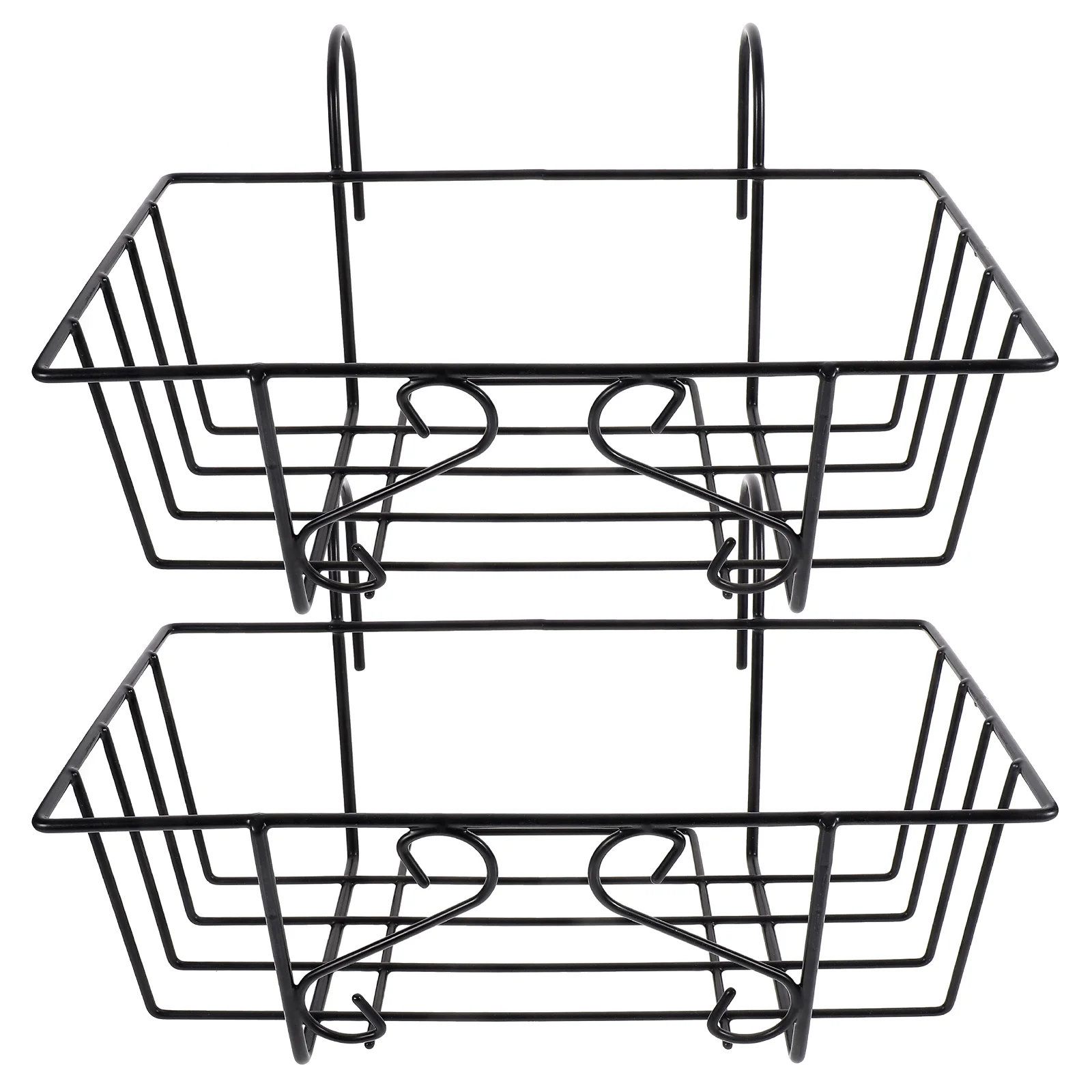 Металлическая вешалка для цветочного горшка на балконе - Фотография_4