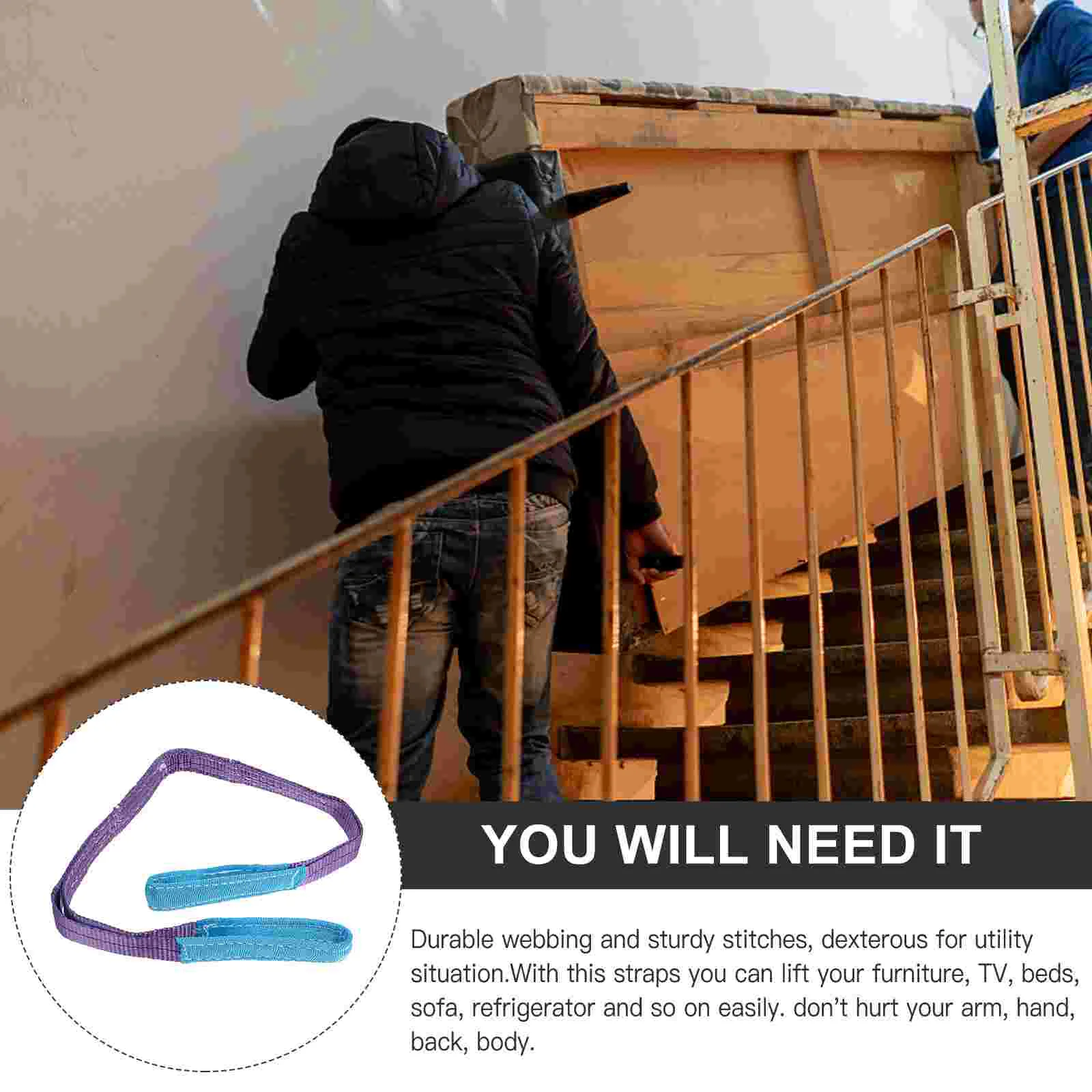 1-тонный подъемный ремень сверхмощный - Фотография_4