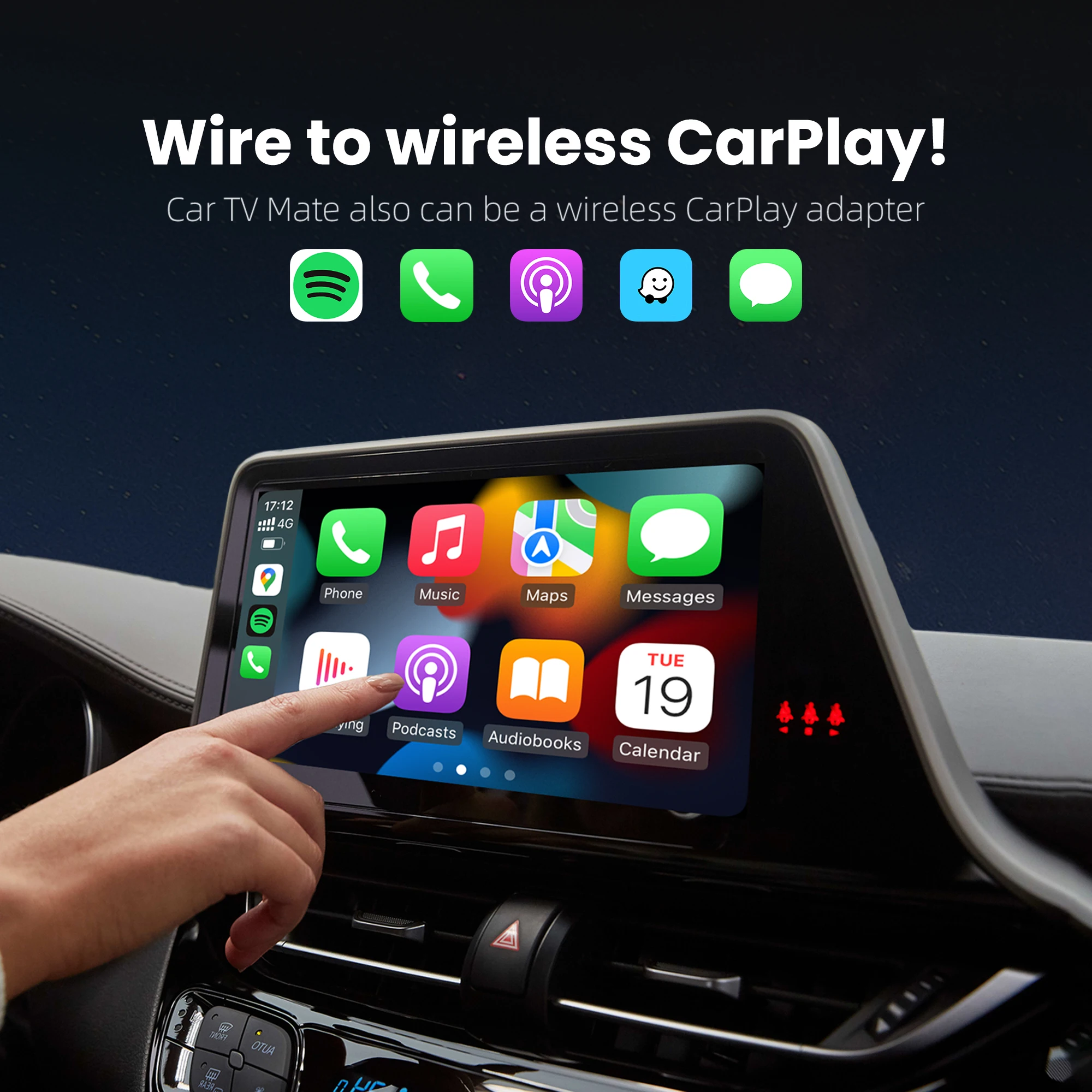 Беспроводной адаптер carplay ottocast - Фотография_3