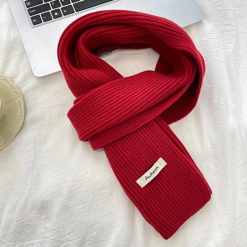 Вязаный шейный шарф