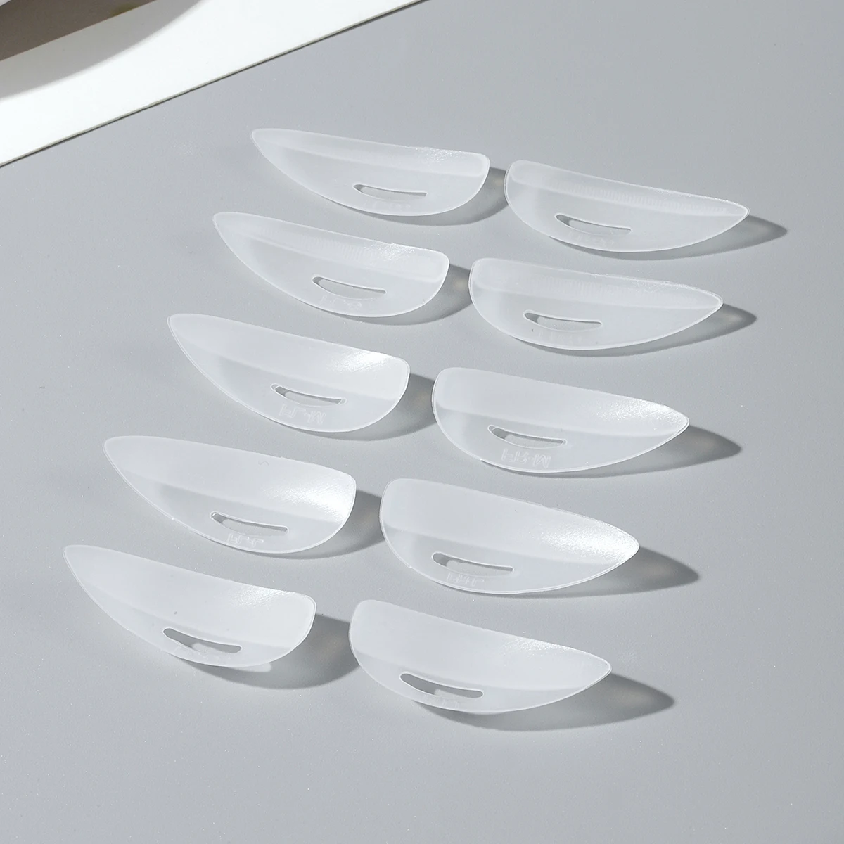 C curl, 5 пар, зеркальная подкладка для перманентного макияжа - Фотография_5