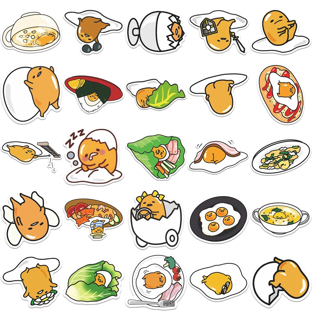 Kawaii sanrio gudetama аниме наклейки - Фотография_5