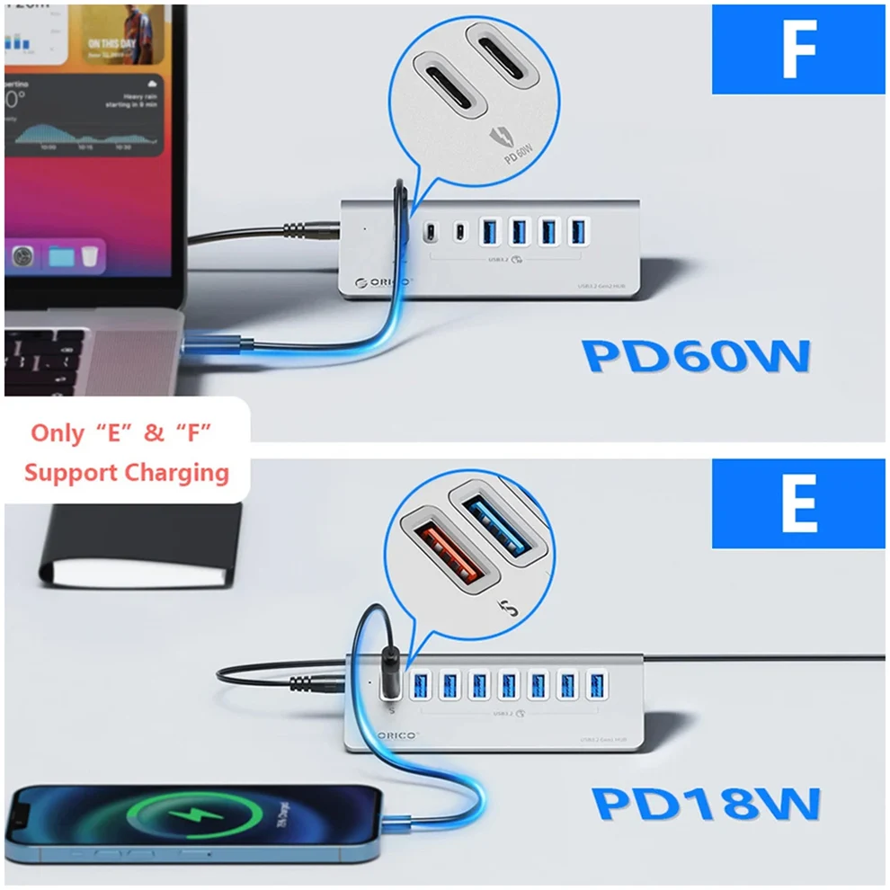 Usb 3.2 док-станция концентратор - Фотография_4