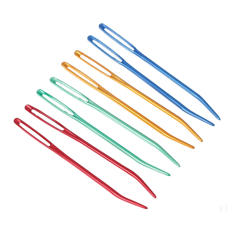 Алюминиевые спицы для гобелена с изогнутым кончиком - Фотография_3