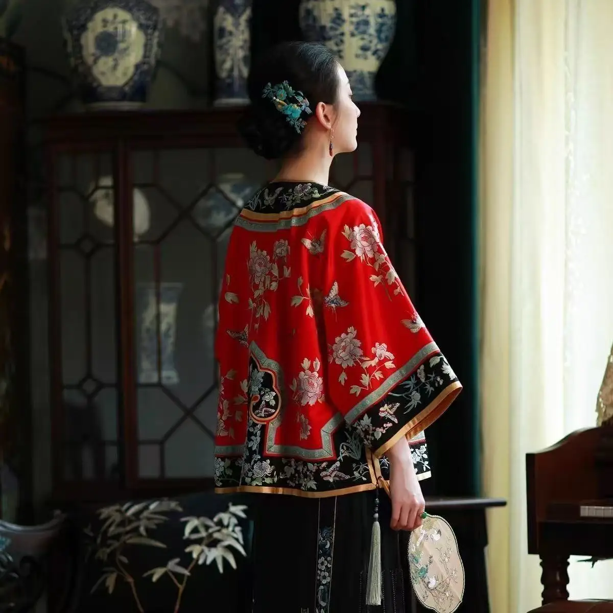 Классический костюм династии цин - Фотография_4