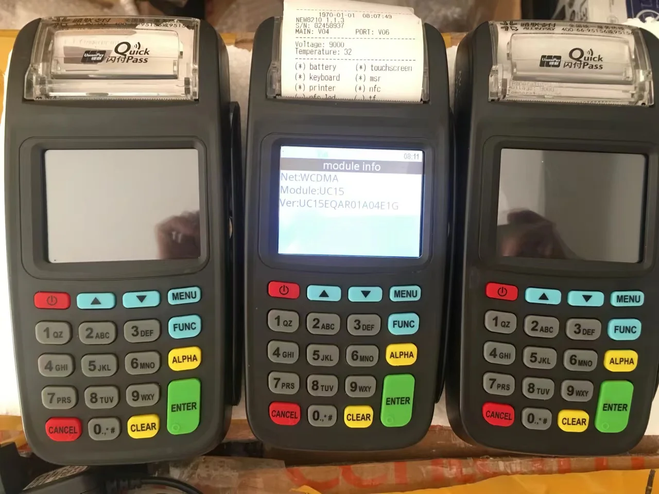 Used mobile pos machine new8210
