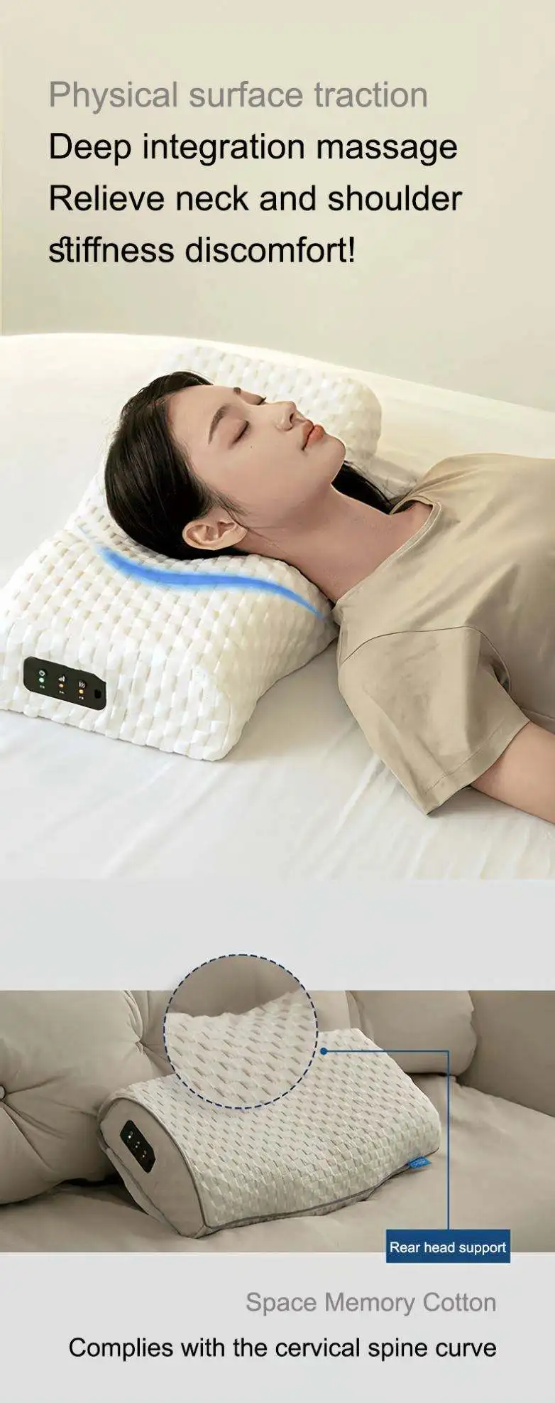 Массажная подушка для шеи - Фотография_3